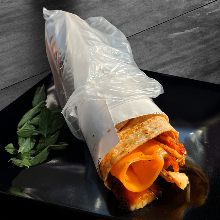 Cheddarlı Tavuk Döner Dürüm
